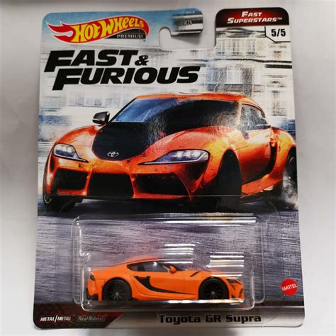 Hot Wheels Hotwheels PREMIUM FAST SUPERSTARS FAST FURIOUS 狂野時速 玩命關頭 速度與激情 Toyota GR Supra 興趣及