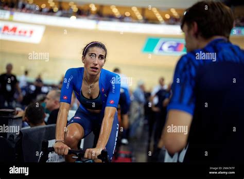 Italy S Elisa Balsamo Recovers After Winning The Women S Omnium