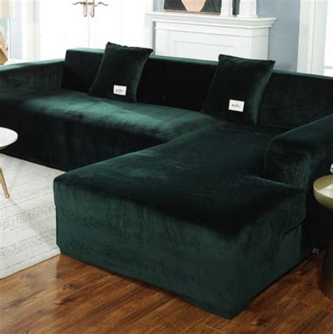 Sofa Überwürfe Sofabezug Stretch Samt Sofahusse Für 1 4 Sitzer Sofa