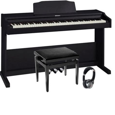 Roland RP102 Digital Piano Contemporary Black Package