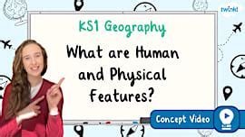 Human And Physical Geographical Features Of The Uk Mind Maps