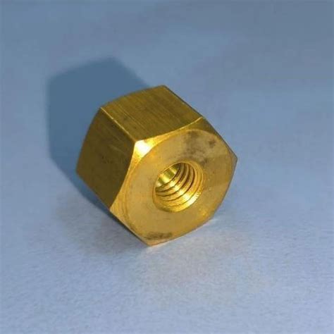 Hexagonal Brass Hex Nut For Hardware Fitting Inner Diameter 40 Mm At