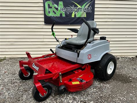 42 Exmark Quest Zero Turn Mower W 312 Hours 53 A Month Lawn