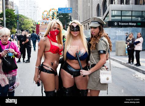 SAO PAULO BRAZIL Th Jun Sao Paulo Gay Pride Parade Th Edition Participants In