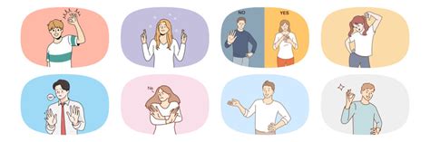 Haptics Nonverbal Communication Clipart Images