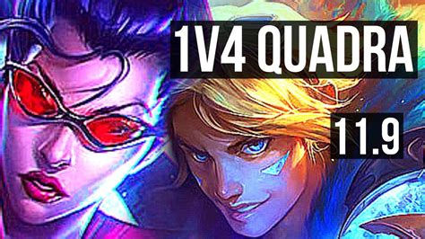 Vayne And Pyke Vs Ezreal And Bard Adc 1v4 Quadra 17 0 9 Legendary 300 Games Br Diamond