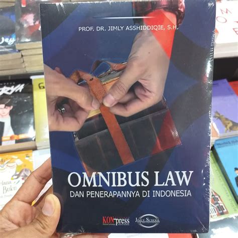 Jual Buku Omnibus Law Dan Penerapannya Di Indonesia Original Shopee