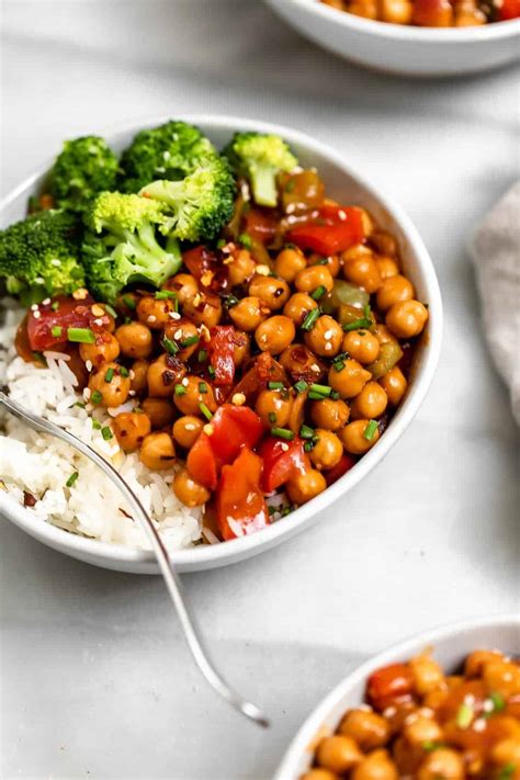 General Tso S Chickpea Stir Fry Eat With Clarity