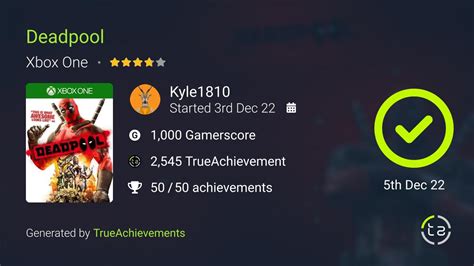 Deadpool 100 Completed Final Boss On The Hardest Difficulty Was A