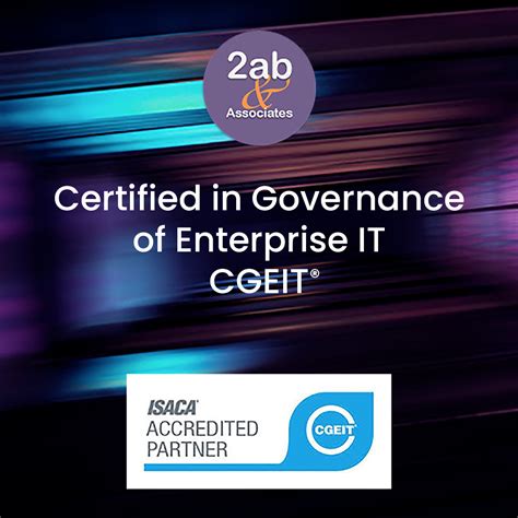 cgeit training certified  governance  enterprise  ab