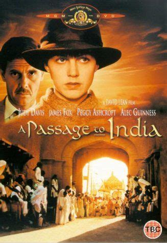 a movie poster for passage to india