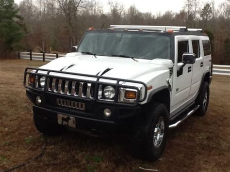 Find used Custom 2003 White Hummer H2 in Linwood, North Carolina, United States