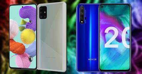 Comparativa Samsung Galaxy A51 u HONOR 20 ¿Cuál comprar?