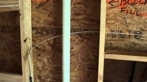 Air Sealing Knee Walls From The Second Floor Youtube