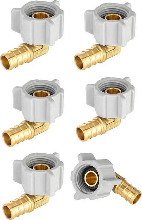 Amazon 10 Pieces XFITTING 1 2 Pex X 1 2 Female NPT Swivel Elbow