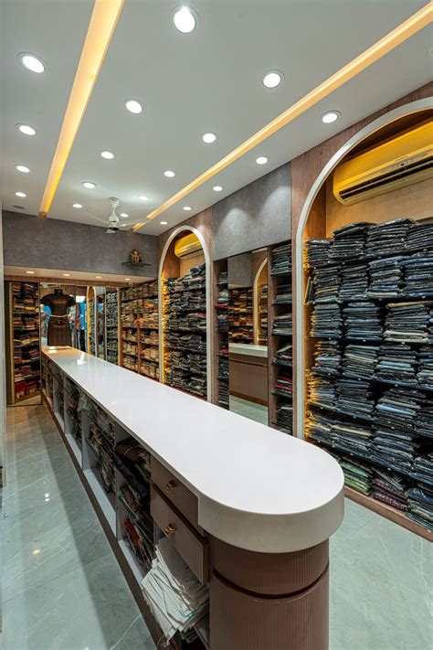 Zeal Fashion Galore Store Designers Port Thane Showroom Interior Design Shop Counter