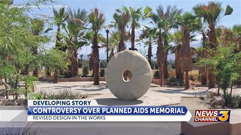 AIDS Memorial Sculpture Sparks Debate In Palm Springs YouTube