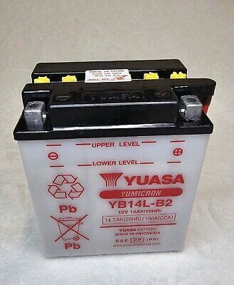 Yuasa Yb L B Yumicron Volt Battery Ebay