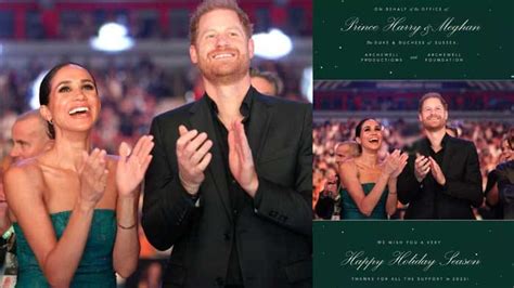 Harry and Meghan Release 2023 Christmas Card