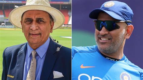 Sunil Gavaskar On Ms Dhoni Impact Mentors Cant Do Much Its Players