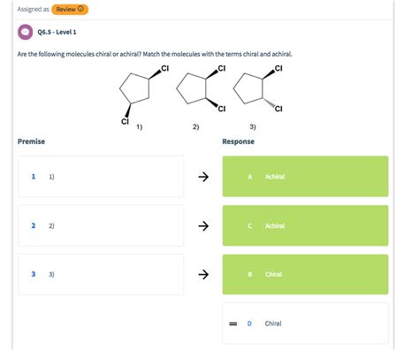 Solved Question Are The Following Molecules Chiral Or Chegg