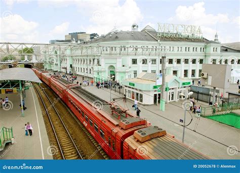 Moscow railway station editorial stock photo. Image of museum - 20052678