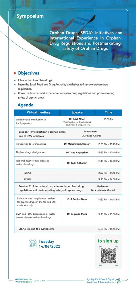 Orphan Drugs Sfda S Initiatives And International Experience In Orphan