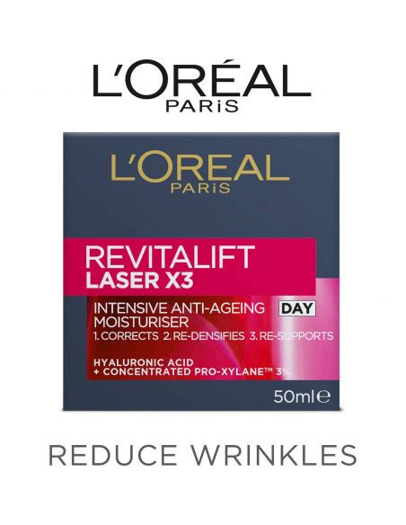 L Oreal Revitalift Face Cream Laser Day Cream Ml Ally S Basket