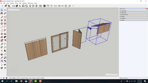 Modern Cabinet Doors Sketchup Dynamic You