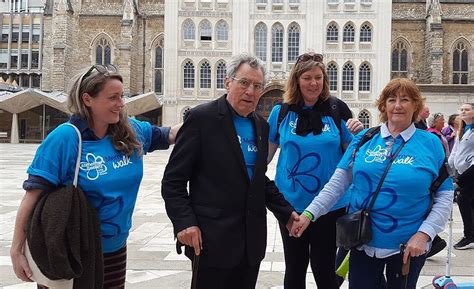 Terry Jones Holding Hands With Alison Telfer Mature Times