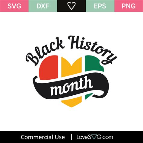 Black History Month Svg Cut File