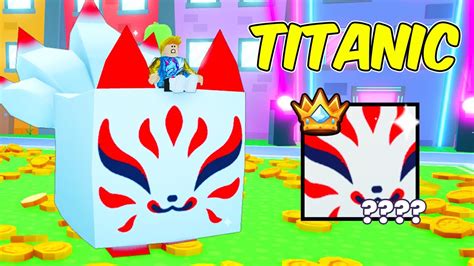 I GOT THE NEW TITANIC KITSUNE IN PET SIMULATOR 99 UPDATE YouTube