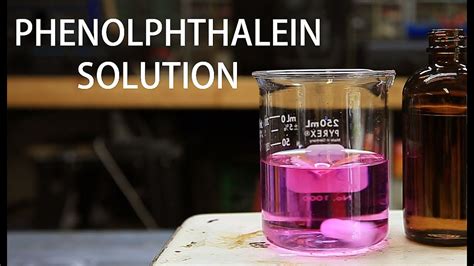 How To Make A Phenolphthalein Indicator Solution Wt Youtube