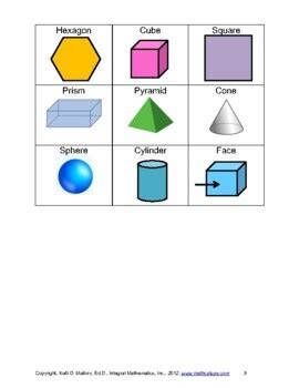 Primary Geometry Tic Tac Toe By Math Cut Ups Tpt