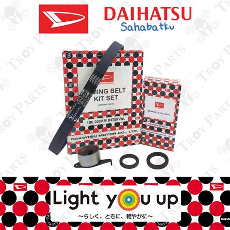 Daihatsu 100K Timing Belt Kit Set Perodua Viva 660 Kancil Turbo