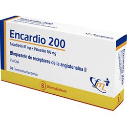 Encardio Comprimidos recubiertos INFOMERC Vademécum Farmacéutico Bolivia