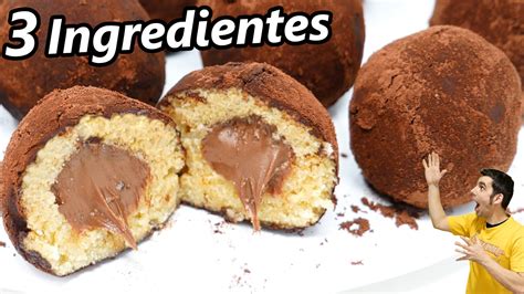 Bolas Rellenas Golosolandia Recetas Y Vídeos De Postres Y Tartas