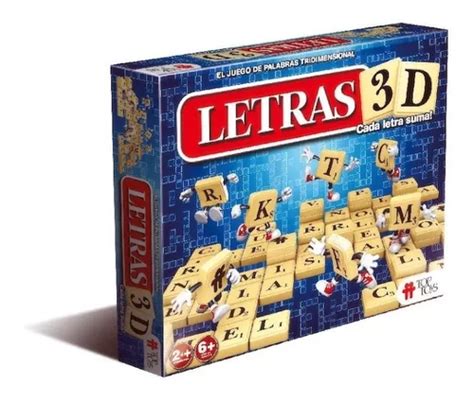 Letras 3d Juego De Mesa Top Toys Cuotas sin interés