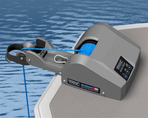 Hands Off Automatic Trac Anchor Winch Series Pontoon And Deck Boat