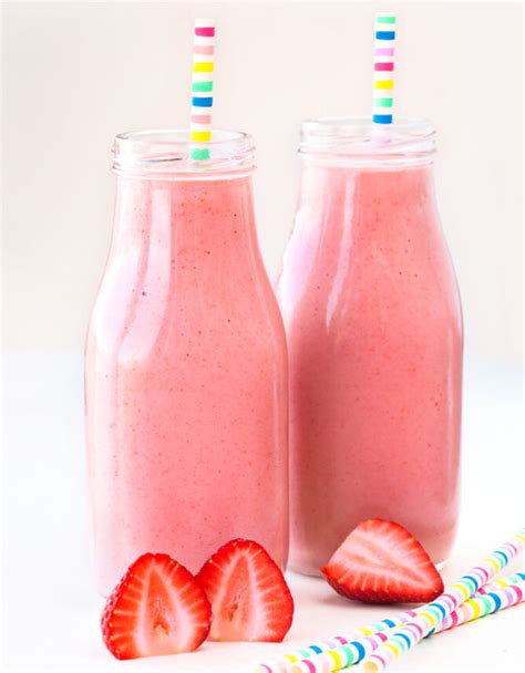 Strawberry Smoothie Recipe No Banana Required