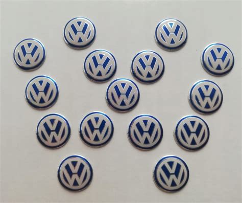 Emblemat VW Logo Na Pilota 14mm PASSAT GOLF POLO 10867975039