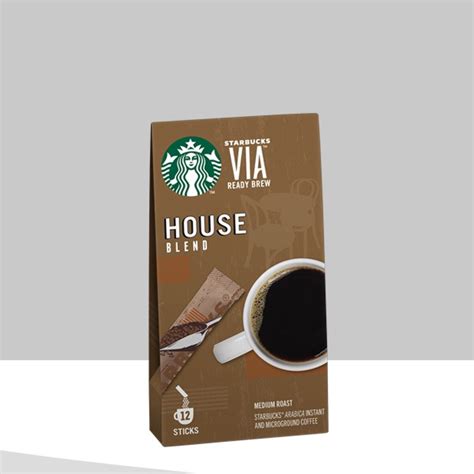 星巴克via®星巴克家常即溶咖啡 Starbucks Via®ready Brew House Blend 蝦皮購物