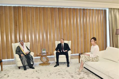 President Aliyev Meets Oic Sec Gen