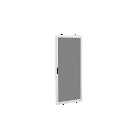 Ritescreen Knock Down 48 In X 80 In White Aluminum Sliding Screen Door Fg Kd4880momffw The