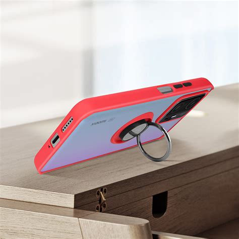 Capa Xiaomi Redmi C Hybrid Ring Vermelho Copertini