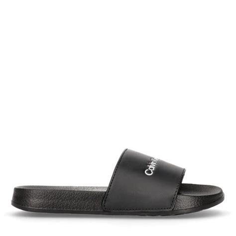 Calvin Klein Jeans Logo Sliders Childrens Pool Shoes Frasers