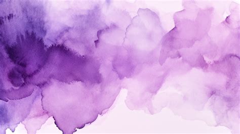 Elegant Watercolor Stain Texture Background With A Purple Shade