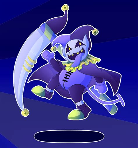 Jevil Deltarune Speedpaint By Any1995 On Deviantart