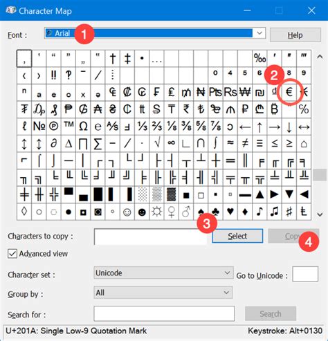 Euro Symbol On Keyboard