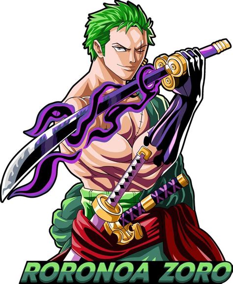 Roronoa Zoro One Piece 47115027 Vector Art At Vecteezy